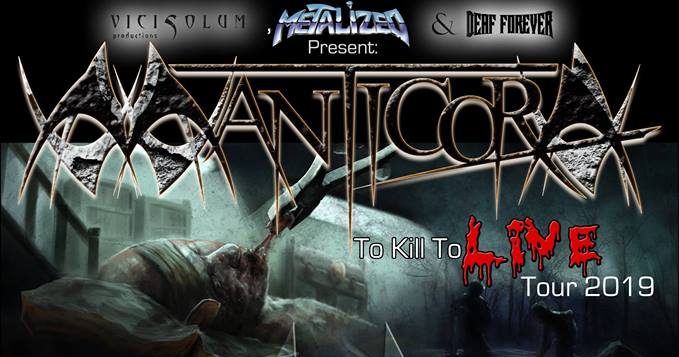 Manticora EU tour 2019
